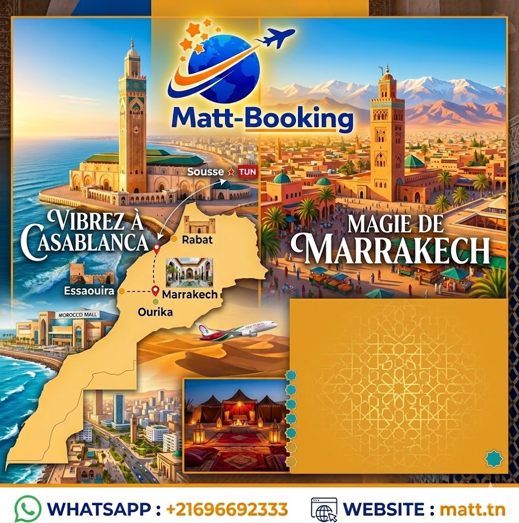 Voyage Casa & Marrakech
